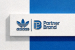 知名运动品牌Adidas合作伙伴Logo